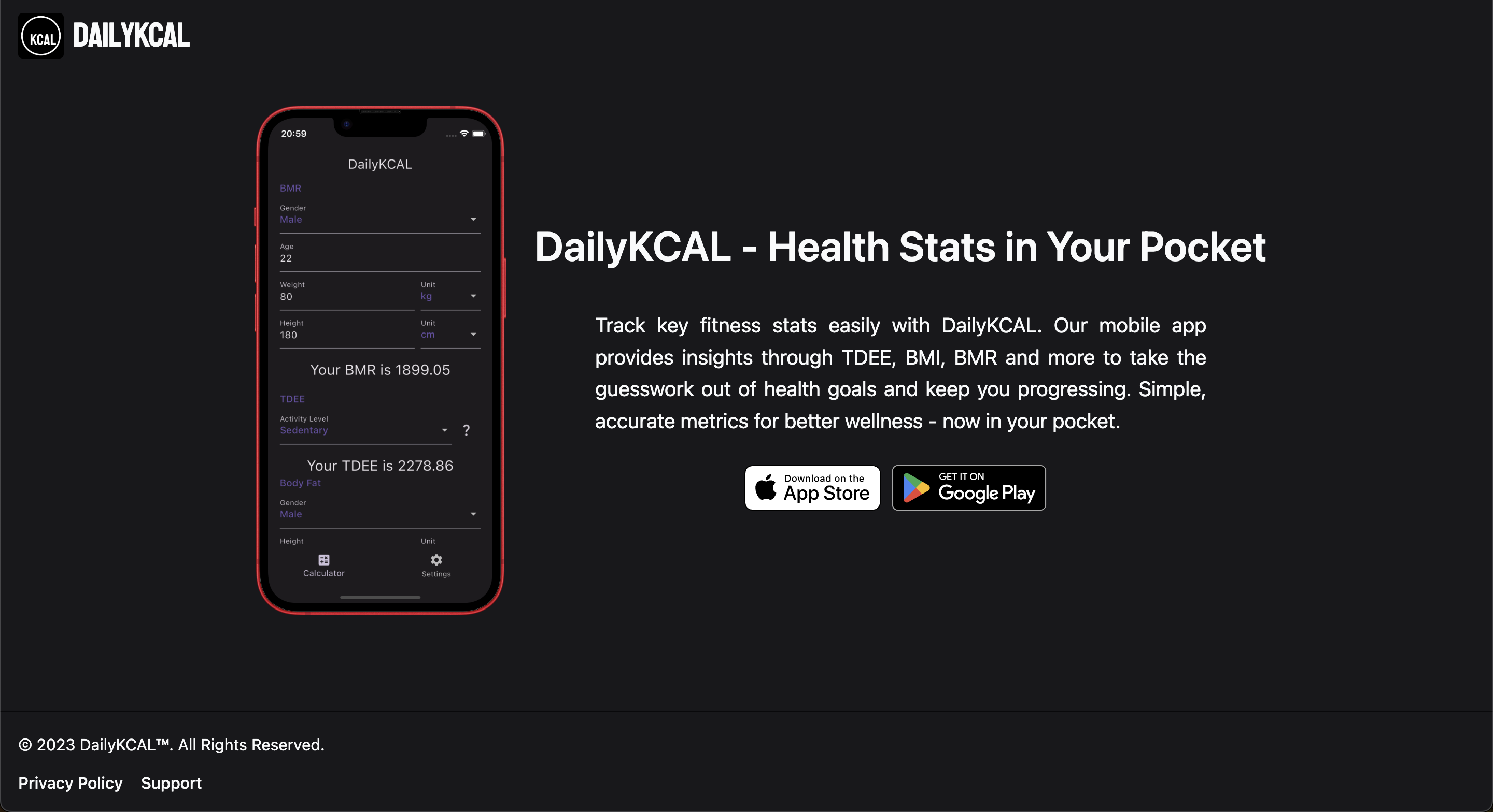 picture of DailyKCAL website